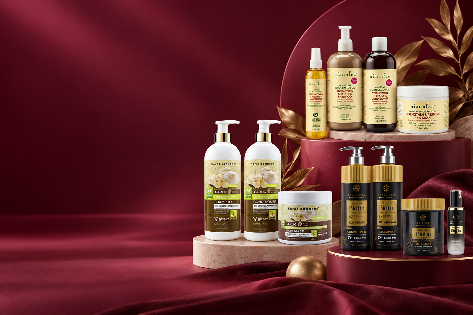 THIKURA hair care products from the current offers collection