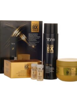 TAHE Magic BX Gold Dry Hair Shampoo, Mask & Treatment Pack