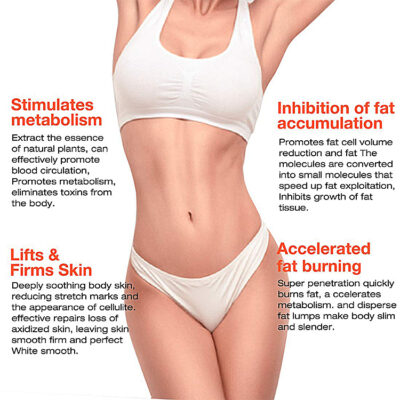 THIKURA Hot Natural Slimming Fat Burning Gel Body Waist Firming product image