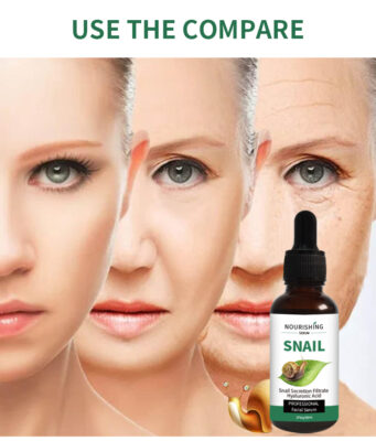 THIKURA Organic Snail Firming Serum Face Skin Whitening Nourishing Snail 30 ml product image