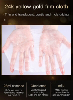 THIKURA 24k Gold Face Mask Hydrating Whitening Anti Aging Skin product image