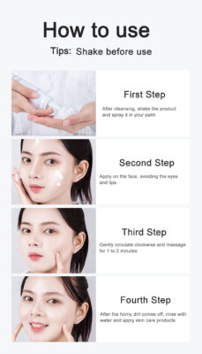 THIKURA Facial Scrub Exfoliator Peeling Cleanser 80ml product image