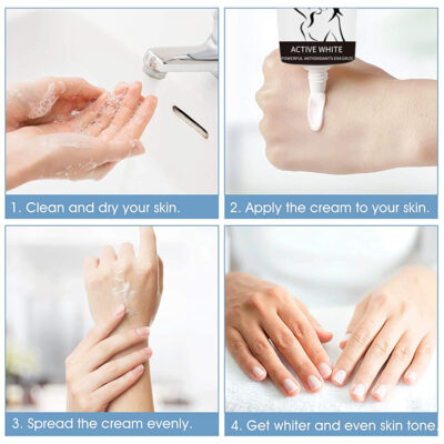 THIKURA Whitening Cream Dark Skin Legs Knees Private product image