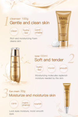 THIKURA Beauty Snail Skin Care Hydrating Repairing Whitening Set product image