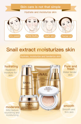 THIKURA Beauty Snail Skin Care Hydrating Repairing Whitening Set product image