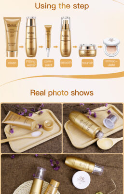 THIKURA Beauty Snail Skin Care Hydrating Repairing Whitening Set product image