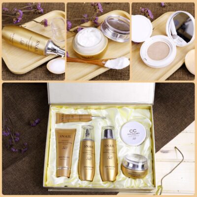 THIKURA Beauty Snail Skin Care Hydrating Repairing Whitening Set product image