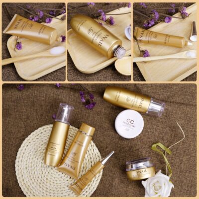 THIKURA Beauty Snail Skin Care Hydrating Repairing Whitening Set product image