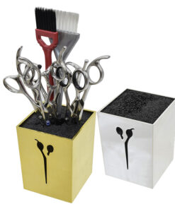THIKURA Scissors & Comb Holder Gold
