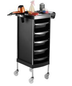 THIKURA Hair Salon Trolley with 5 Drawers