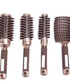 THIKURA Golden Paddle Cushion Hair Massage Brush