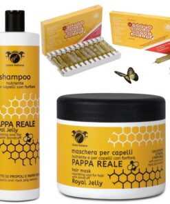 Linea Italiana Royal Jelly Hair Care Set for Greasy & Dandruff-Prone Hair