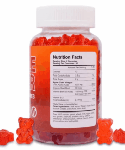 THIKURA Apple Cider Vinegar Gummies 1000 mg 60 Count