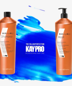 KAYPRO No Orange Gigs shampoo and mask bottles