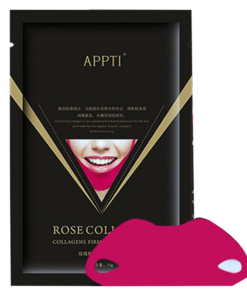 THIKURA V-Line Rose Collagen Mask - 5 Pieces