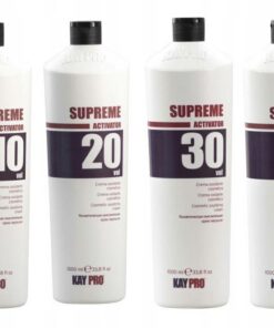 KAYPRO Supreme Activator cream developer strength options