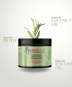 Mielle Rosemary Mint edge gel product graphic