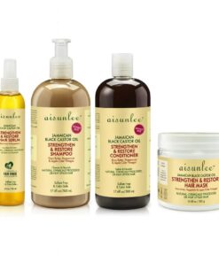 Aisunlee Jamaican Black Castor Oil hair-care product collection