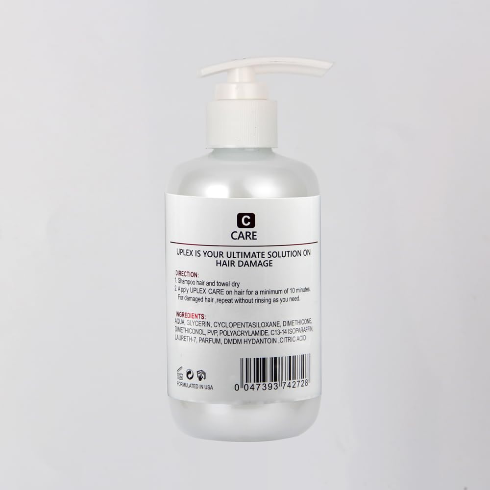 UPLEX HAIR REPAIR TREATMENT REBUILD BROKEN HAIR COLORING AND BLEACHING CARE HAIR KIT, Clear 5 UPLEX HAIR REPAIR TREATMENT REBUILD BROKEN HAIR COLORING AND BLEACHING CARE HAIR KIT, Clear
