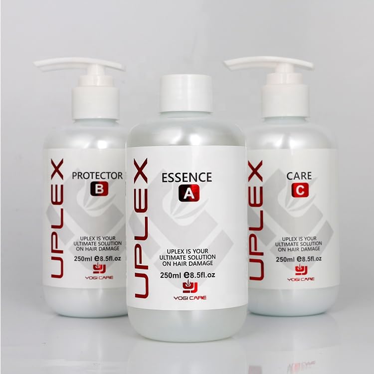 UPLEX HAIR REPAIR TREATMENT REBUILD BROKEN HAIR COLORING AND BLEACHING CARE HAIR KIT, Clear 7 UPLEX HAIR REPAIR TREATMENT REBUILD BROKEN HAIR COLORING AND BLEACHING CARE HAIR KIT, Clear